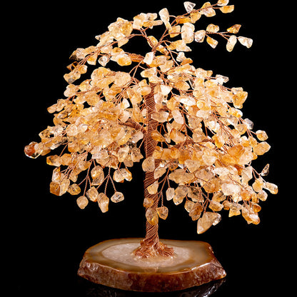 Hand-Crafted Sparkling Fortune Tree