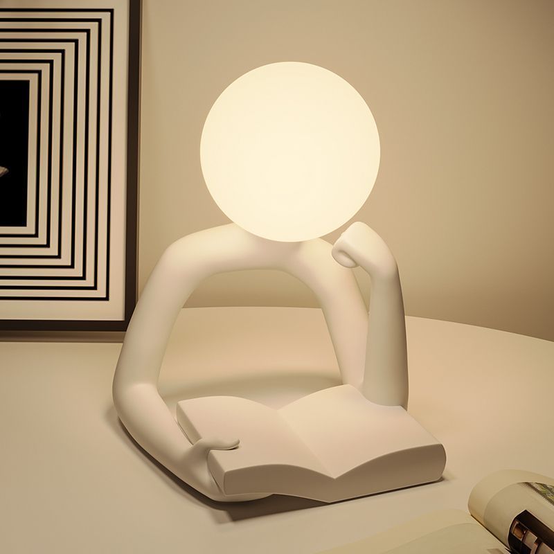 Human Head Glow-Mind Table Lamp