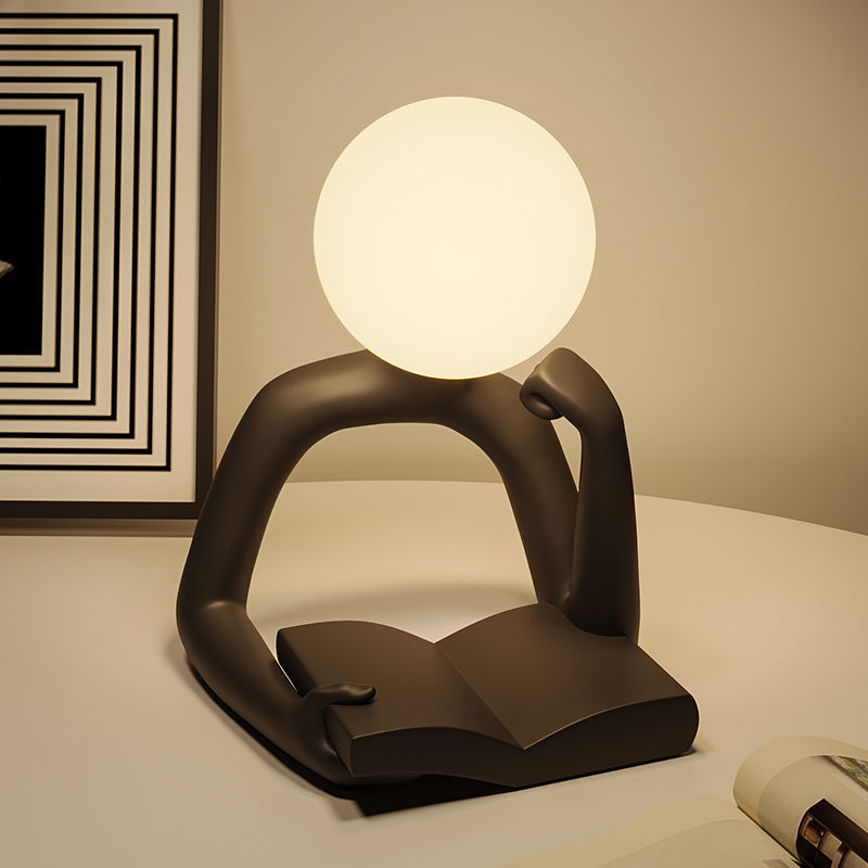 Human Head Glow-Mind Table Lamp