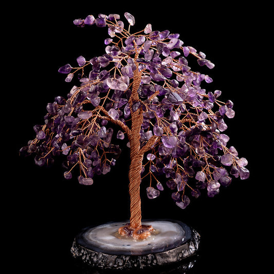 Hand-Crafted Sparkling Fortune Tree