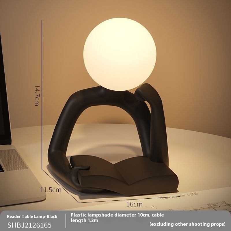 Human Head Glow-Mind Table Lamp