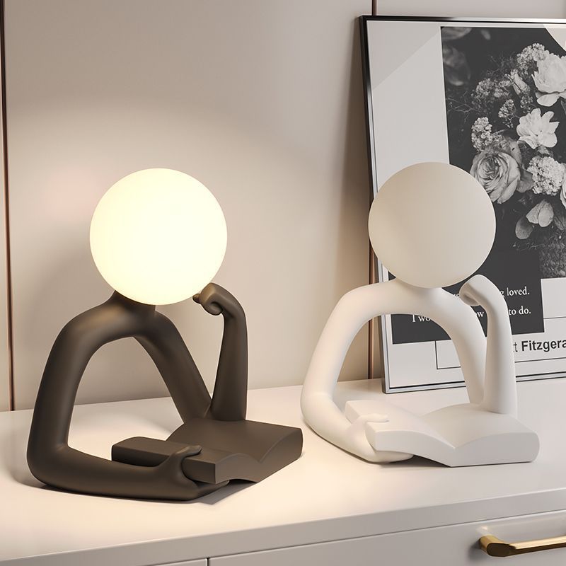 Human Head Glow-Mind Table Lamp